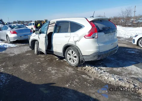 2014 Honda Cr-V Ex-L из США, поврежденный, VIN 5J6RM4H72EL031884